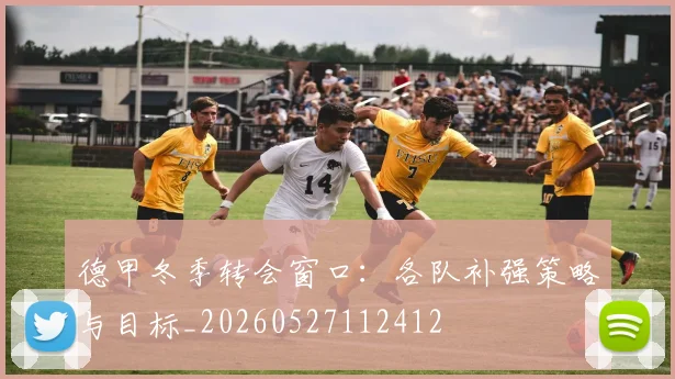 德甲冬季转会窗口：各队补强策略与目标_20260527112412